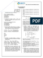 Lista de Exercícios Termoquímica Premed