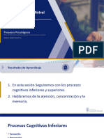 14 - Procesos Cognitivos Atención, Concentración y Memoria