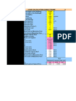 Wind Load Calculation Excel Sheet