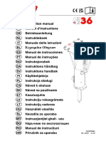 SD36 Manuel Instructions