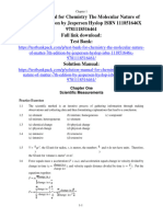 Solution Manual For Chemistry The Molecular Nature of Matter 7th Edition by Jespersen Hyslop ISBN 111851646X 9781118516461