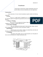 Explain All About Transformer ? Perform Polarity Test (NFC-IET)