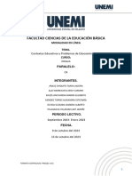 Contextos Educativos y Problemas de Educación Básica