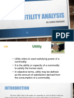 Utility Analysis - (Unit-3)