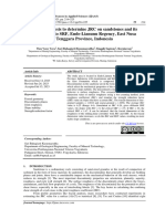 Fractal Analysis To Determine JRC On Sandstones and Its Correlation To SRF, Ende-Lianunu Regency, East Nusa Tenggara Province, Indonesia