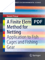 A Finite Element Method For Netting Application To Fish Cages and Fishing Gear