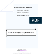 Cours - Informatique - 2007