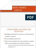 Cyber Crimes