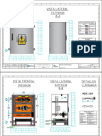 Vista Lateral Exterior Vista Frontal Exterior A-A: Detalle Del Cableado en El Tablero Color Descripción