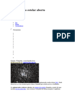 Aglomerado Estelar Aberto