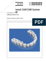 Operators Manual CEREC Software