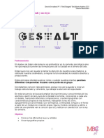 Leyes de La Gestalt Clases Bachillerato