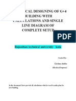 ELECTRICAL DESIGNING and Calculations For g+4 Building