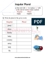 Plurals Worksheets 1st Grade 9