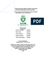 Makalah Kelompok 3 Tentang Konsep Hibah, Sedekah Dan Zakat