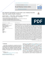 Truche - Et - Al - 2018 - Clay Minerals Trap Hydrogen in The Earth's Crust Evidence From The Cigar Lake Uranium Deposit Athabasca