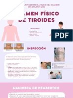 Examen Físico de Tiroides