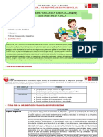 IV Plan de Reforzamiento III Bimestre Planificador Eda 7 y 8