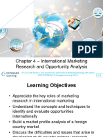 Chapter 4 - International Marketing Research and Opportunity Analysis