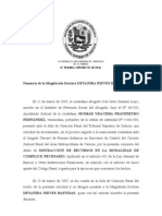 Inadmisible Solicitud de Avocamiento Caso Microstar C.A