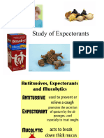 Study of Expectorants