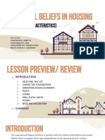 Cultural Beliefs in Housing Regional Characteristics