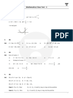 Class Test-2 Solution