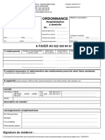 Prescription Ordonnance Papier