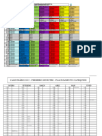 Calendario Catequese 2023