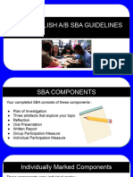 Csec English A Sba Guidelines