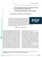 A Literature Review of Flavonoids and Lifespan in Model Organisms