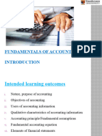 Lecture 1 Introduction To Accounting