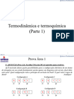 Aula 10 - Termodinâmica e Termoquímica Parte 1