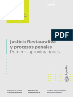 Dinai 2022 Justicia Restaurativa Primeras Aproximaciones