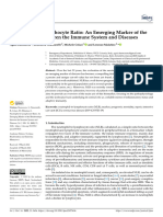 Neutrophil To Lymphocyte Ratio - An Emerging Marker of The Relationships Between The Immune System and Diseases