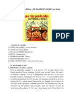 RESUMEN Y ANÁLISIS de LOS RÍOS PROFUNDOS José María Arguedas