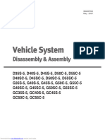 Vehicle System: Disassembly & Assembly