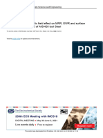 Investigation of Magnetic Field Effect On MRR, EWR and Surface