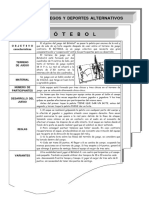 BOTEBOL Deporte Alternativo