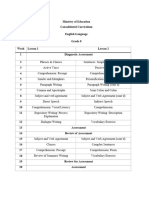 Grade 8 - English Consolidated Curriculum