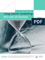 Lung Cancer Screening Cost of Inaction Report