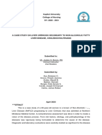 Case Study Liver Cirrhosis