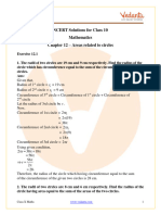 Class 10 - Maths - Areas Related To Circles