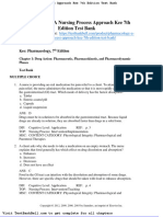 Pharmacology A Nursing Process Approach Kee 7th Edition Test Bank