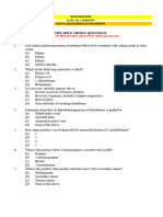 MCQ Halo Alkanes and Arenes