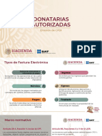 Factura Donativos y Esquemas de Cancelación 2023