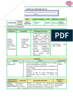 1° SESIÓN DE APRENDIZAJE Materiales de Nuestro Entorno