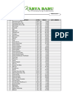 Price List CV KB Organics