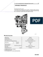 K111 Continuously Variable Transaxle: Description