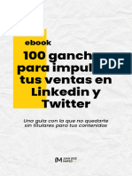 Ebook 100 Ganchos para Linkedin y Twitter